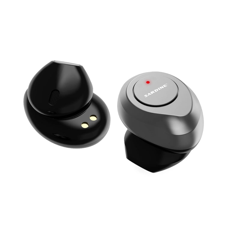 SARDiNE F8 TWS Bluetooth V5.0 Wireless Stereo Earphones with Charging Box(Grey) - free shipping - PMC TechLife - Order now!