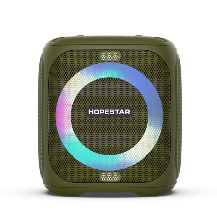 HOPESTAR Party100 Bluetooth 5.0 Portable Waterproof Wireless Bluetooth Speaker with Mobile Charging Function (Green) - free shipping - PMC Jewellery - Order now!
