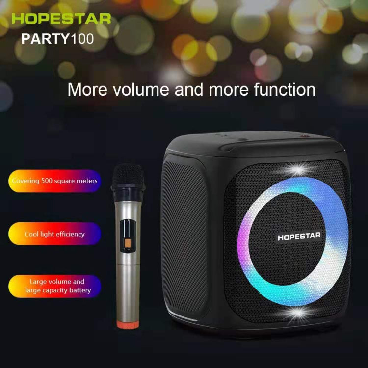 HOPESTAR Party100 Bluetooth 5.0 Portable Waterproof Wireless Bluetooth Speaker with Mobile Charging Function (Green) - free shipping - PMC Jewellery - Order now!