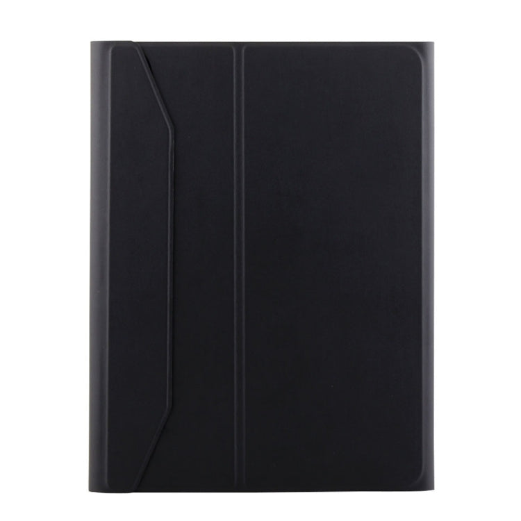 1130B Detachable Bluetooth 3.0 ABS Brushed Texture Keyboard + Lambskin Texture Leather Tablet Case for iPad Pro 11 inch (2018), with Three-gear Adjustment / Magnetic / Sleep Function(Black) - For iPad Pro by PMC TechLife | Online Shopping South Africa | PMC TechLife