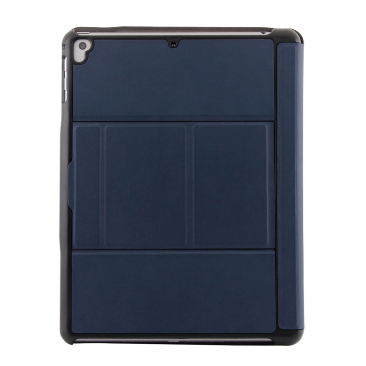 T-201D Detachable Bluetooth 3.0 Ultra-thin Keyboard + Lambskin Texture Leather Tablet Case for iPad Air / Air 2 / iPad Pro 9.7 inch, Support Multi-angle Adjustment / Backlight (Blue) - For iPad Pro by PMC TechLife | Online Shopping South Africa | PMC TechLife