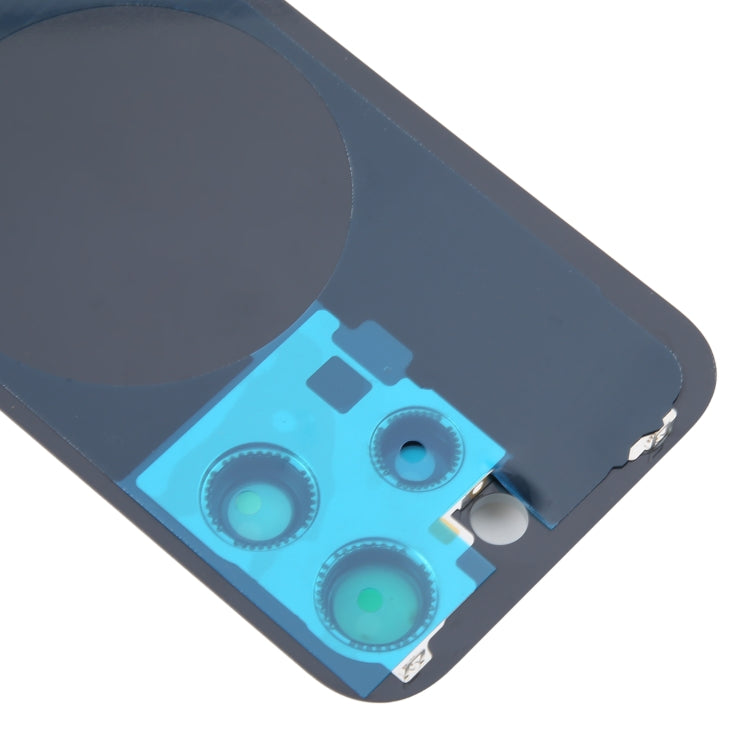 For iPhone 16 Pro Max Original Glass Battery Back Cover with Camera Lens Cover(White) - Back Cover by PMC Jewellery | Online Shopping South Africa | PMC Jewellery | Buy Now Pay Later Mobicred