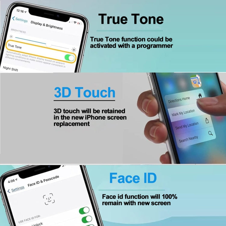 For iPhone 16 Original Super Retina XDR OLED Screen - LCD Related Parts by PMc TechLife | Online Shopping South Africa | PMc TechLife | Buy Now Pay Later Mobicred