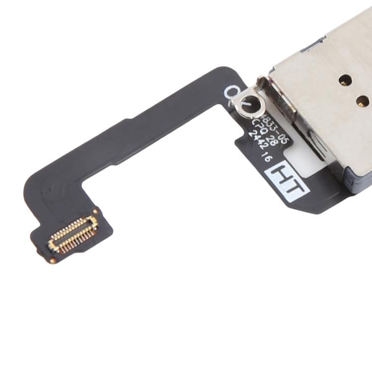 For iPhone 16 Single SIM Card Holder Socket with Flex Cable - Flex Cable by PMc TechLife | Online Shopping South Africa | PMc TechLife | Buy Now Pay Later Mobicred