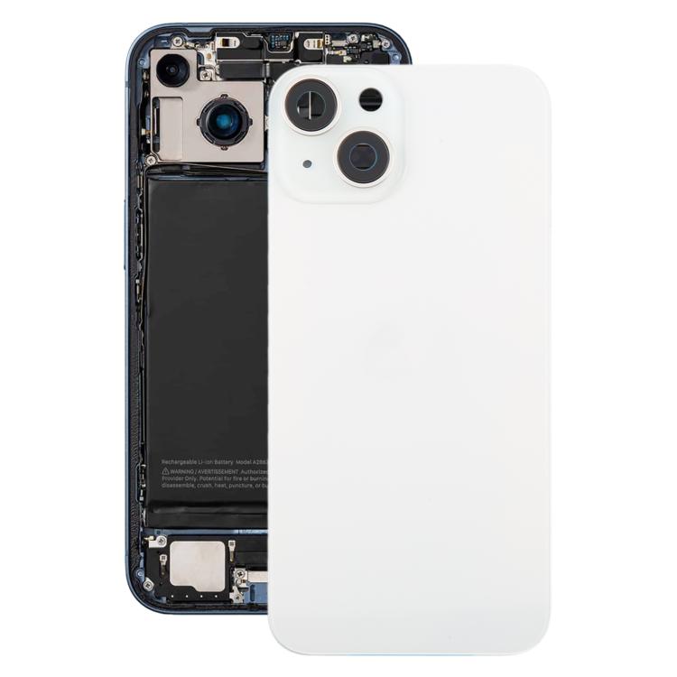 For iPhone 14 China Version Battery Back Cover with Middle Frame(White) - Back Cover by PMc TechLife | Online Shopping South Africa | PMc TechLife | Buy Now Pay Later Mobicred