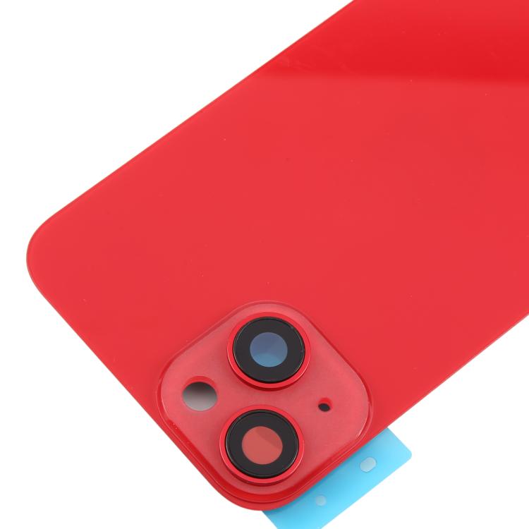 For iPhone 14 EU Version Battery Back Cover with Middle Frame(Red) - Back Cover by PMc TechLife | Online Shopping South Africa | PMc TechLife | Buy Now Pay Later Mobicred