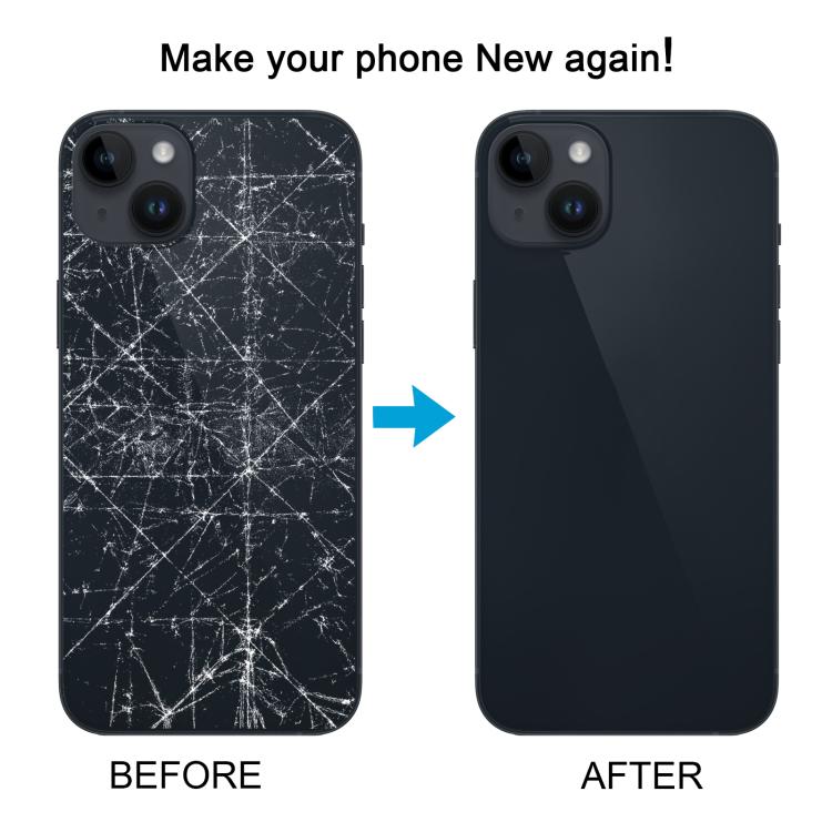 For iPhone 14 EU Version Battery Back Cover with Middle Frame(Purple) - Back Cover by PMc TechLife | Online Shopping South Africa | PMc TechLife | Buy Now Pay Later Mobicred