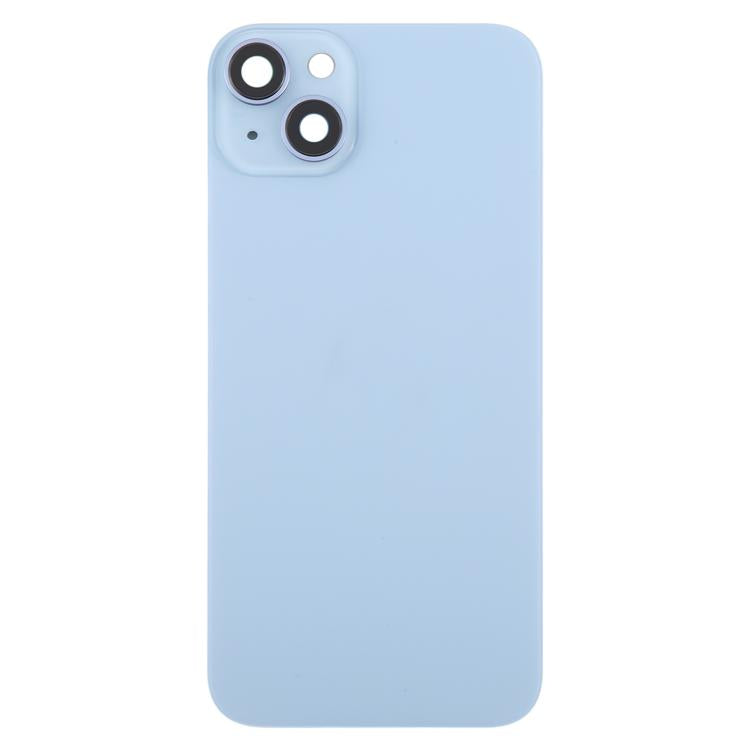 For iPhone 14 Plus EU Version Battery Back Cover with Middle Frame(Blue) - Back Cover by PMc TechLife | Online Shopping South Africa | PMc TechLife | Buy Now Pay Later Mobicred