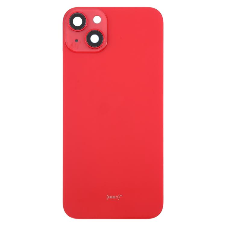 For iPhone 14 Plus EU Version Battery Back Cover with Middle Frame(Red) - Back Cover by PMc TechLife | Online Shopping South Africa | PMc TechLife | Buy Now Pay Later Mobicred