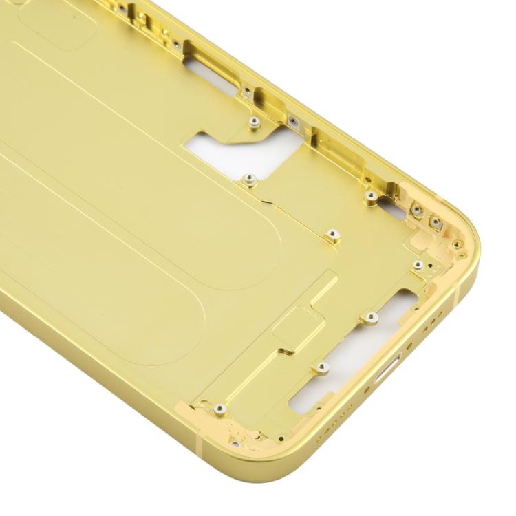 For iPhone 14 Middle Frame Bezel Plate (Yellow) - Others by PMc TechLife | Online Shopping South Africa | PMc TechLife | Buy Now Pay Later Mobicred