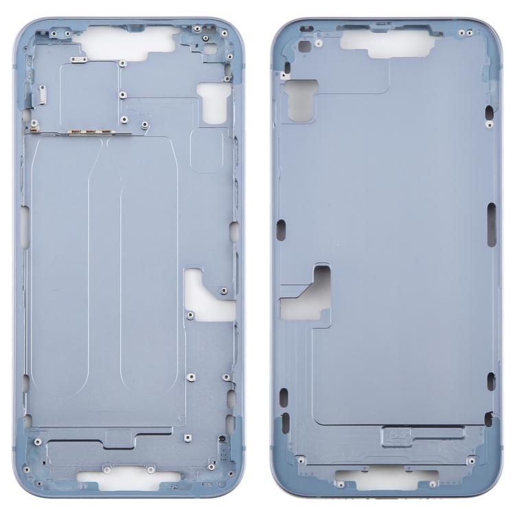 For iPhone 14 Plus Middle Frame Bezel Plate (Blue) - Others by PMc TechLife | Online Shopping South Africa | PMc TechLife | Buy Now Pay Later Mobicred