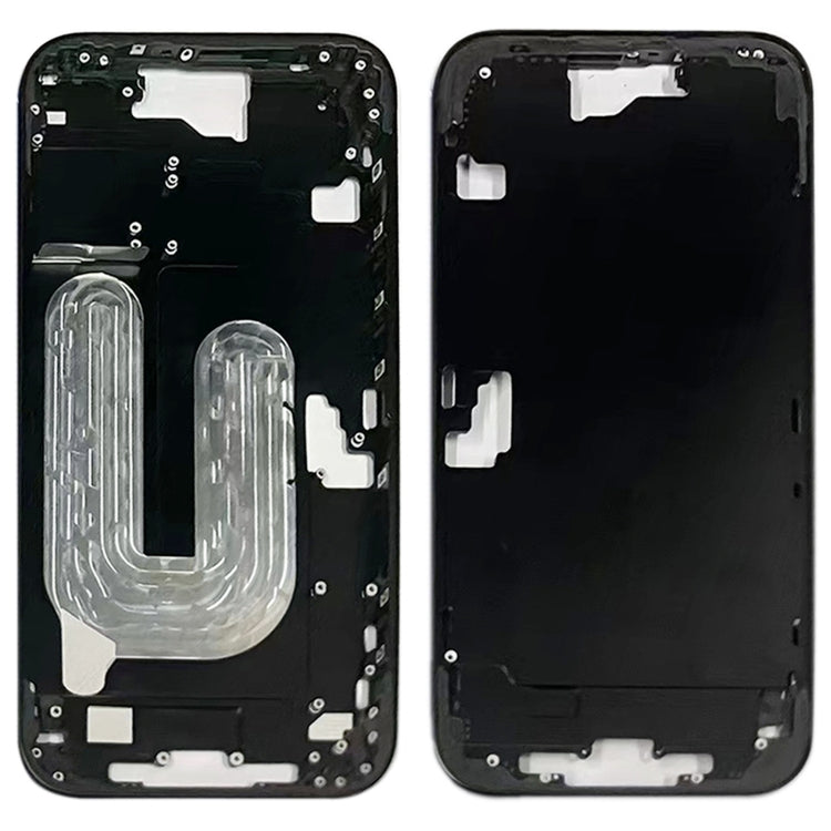 For iPhone 16 Plus Middle Frame Bezel Plate (Black) - LCD Related Parts by PMC TechLife | Online Shopping South Africa | PMC TechLife | Buy Now Pay Later Mobicred