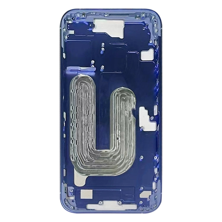 For iPhone 16 Plus Middle Frame Bezel Plate (Blue) -  by PMC TechLife | Online Shopping South Africa | PMC TechLife | Buy Now Pay Later Mobicred