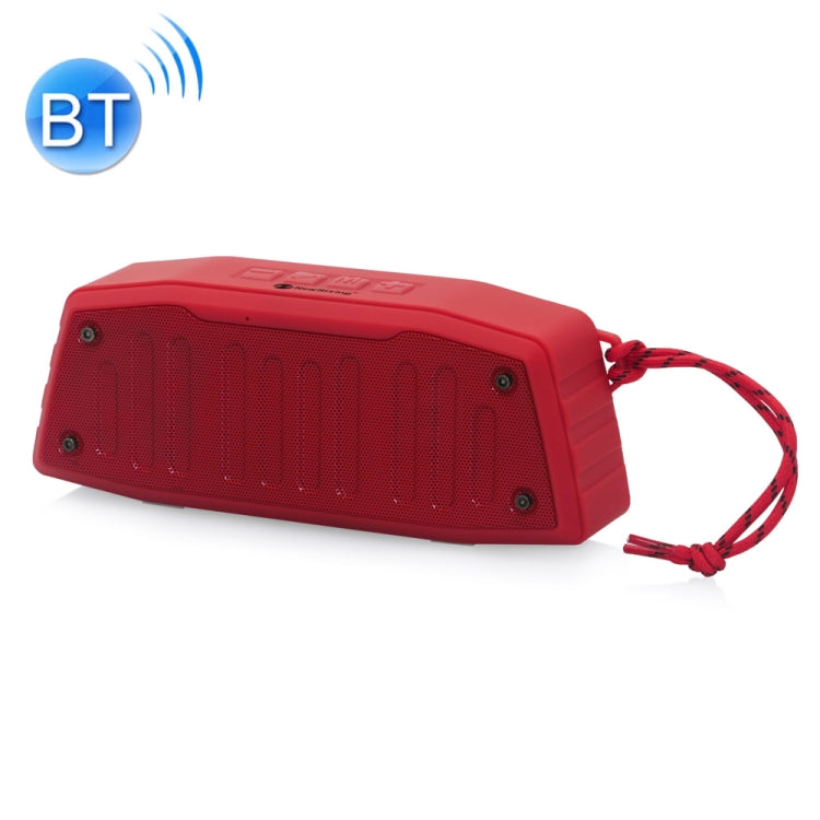 NewRixing NR-4019 Outdoor Portable Bluetooth Speaker with Hands-free Call Function, Support TF Card & USB & FM & AUX (Red) - free shipping - PMC Jewellery - Order now!