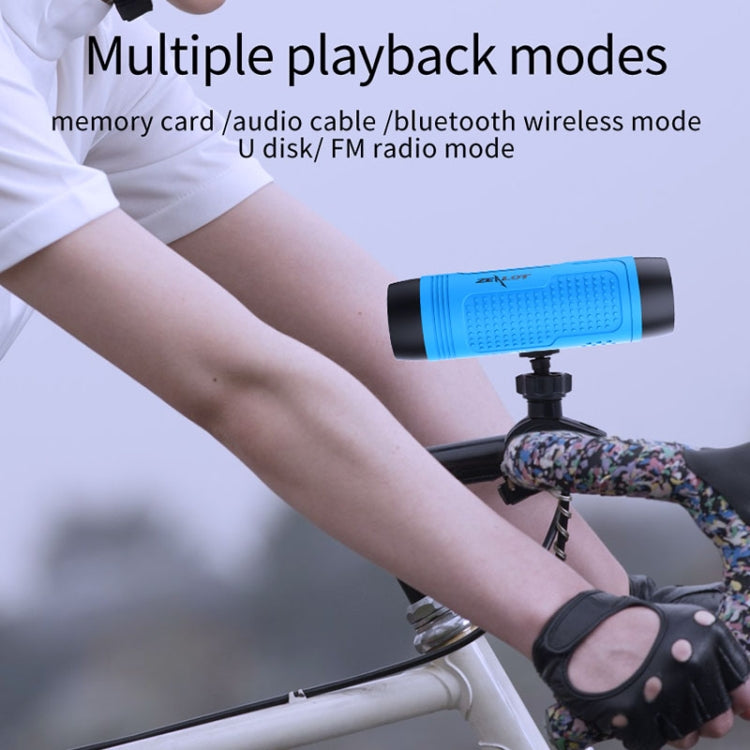 ZEALOT A2 Multifunctional Bass Wireless Bluetooth Speaker, Built-in Microphone, Support Bluetooth Call & AUX & TF Card & LED Lights (Dark Green) - free shipping - PMC Jewellery - Order now!
