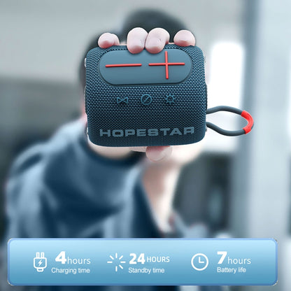 HOPESTAR P32mini TWS Waterproof Wireless Bluetooth Speaker (Black) - Waterproof Speaker by HOPESTAR | Online Shopping South Africa | PMC Jewellery | Buy Now Pay Later Mobicred