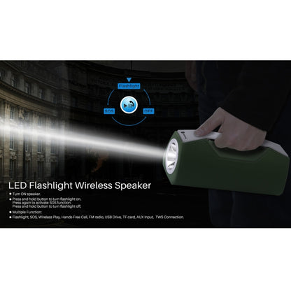 NewRixing NR-2028 Portable Lighting Wireless Bluetooth Stereo Speaker Support TWS Function Speaker (Blue) - Desktop Speaker by NewRixing | Online Shopping South Africa | PMC Jewellery | Buy Now Pay Later Mobicred