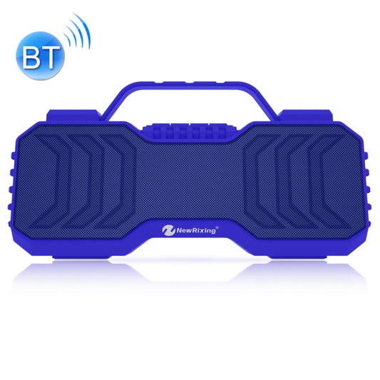 NewRixing NR-2029 Portable Wireless Bluetooth Stereo Speaker Support TWS Function Speaker(Blue) - Desktop Speaker by NewRixing | Online Shopping South Africa | PMC Jewellery | Buy Now Pay Later Mobicred