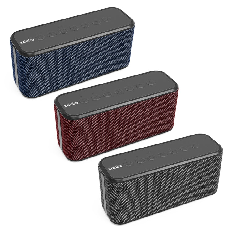 XDOBO X8 Plus 80W Wireless Bluetooth Speaker Outdoor Subwoofer Support TWS & TF Card & U Disk (Blue) - free shipping - PMC Jewellery - Order now!