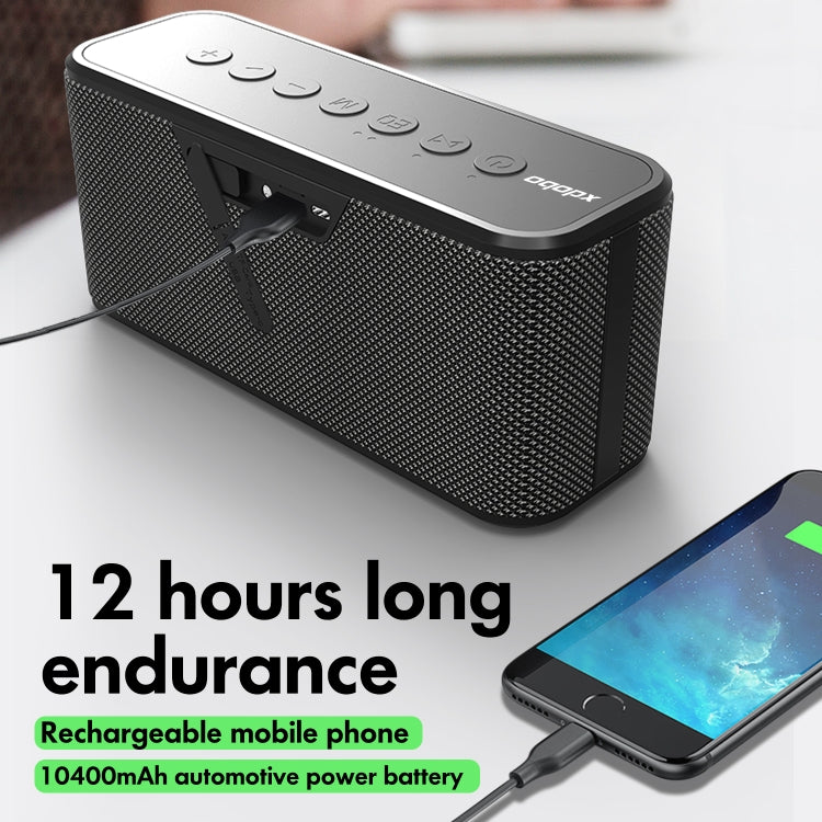 XDOBO X8 Plus 80W Wireless Bluetooth Speaker Outdoor Subwoofer Support TWS & TF Card & U Disk (Blue) - free shipping - PMC Jewellery - Order now!