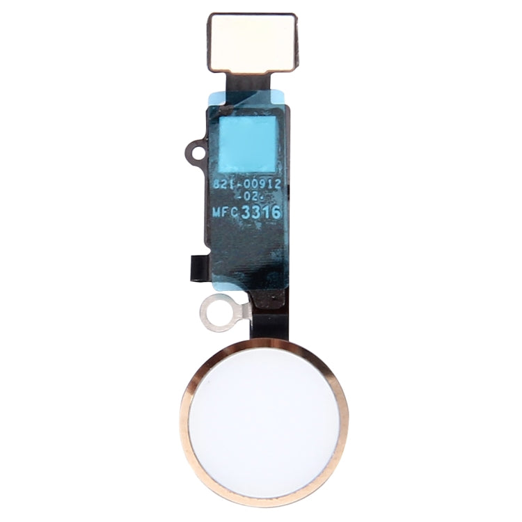 Home Button for iPhone 7 Plus , Not Supporting Fingerprint Identification and Return Function(Gold) - Flex Cable by PMC TechLife | Online Shopping South Africa | PMC TechLife | Buy Now Pay Later Mobicred
