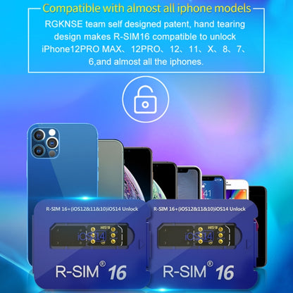 R-SIM 16 Turns Locked Into Unlocked iOS14 System Universal 5G Unlocking Card - Unlock SIM Card by PMC Jewellery | Online Shopping South Africa | PMC Jewellery | Buy Now Pay Later Mobicred