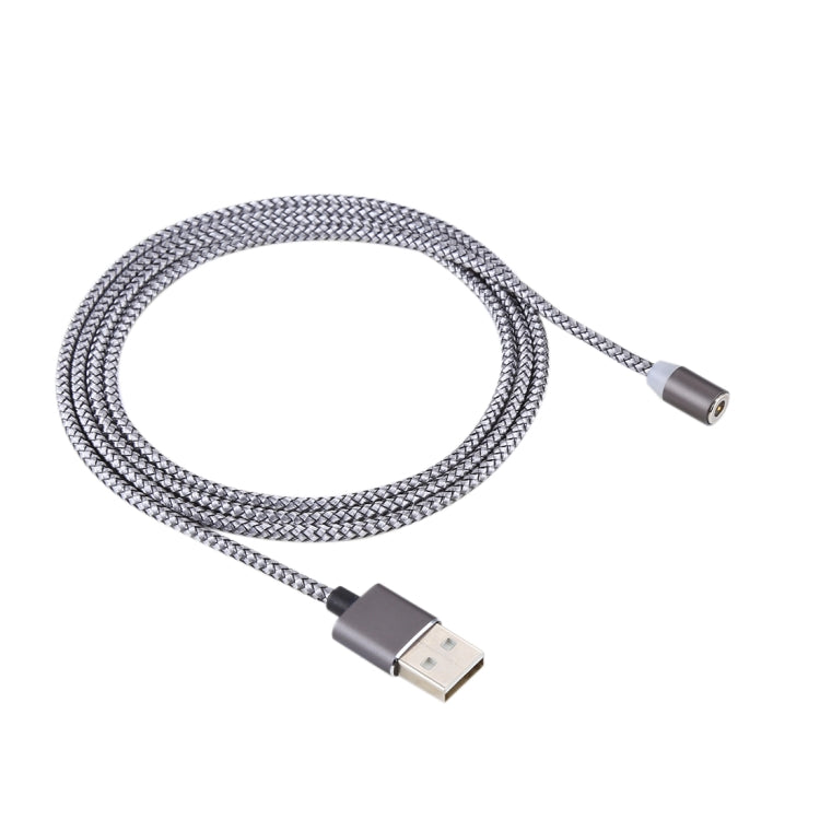 1.05m 8 Pin + Micro USB + USB-C / Type-C to USB Weave Data Sync Charging Cable with LED Indicator - Charging Cable & Head by PMC Jewellery | Online Shopping South Africa | PMC Jewellery | Buy Now Pay Later Mobicred