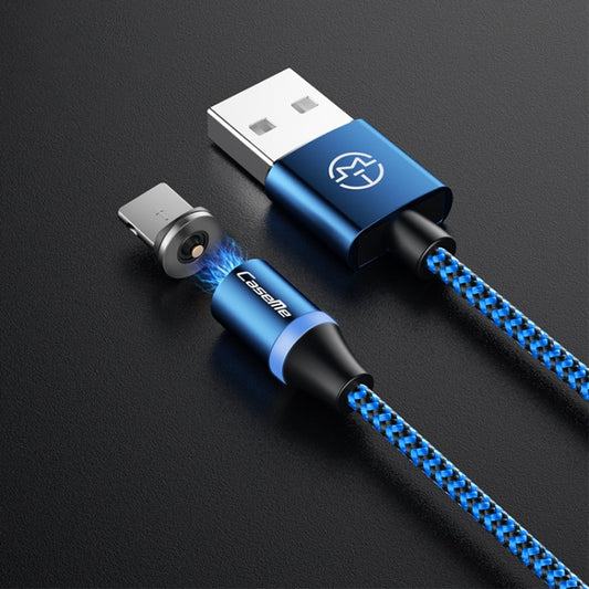 CaseMe Series 2 USB to 8 Pin Magnetic Charging Cable, Length: 1m (Dark Blue) - Charging Cable & Head by CaseMe | Online Shopping South Africa | PMC Jewellery | Buy Now Pay Later Mobicred