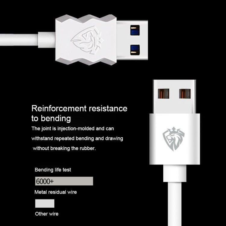 Lenyes LC701 2m 2.0A Output USB to 8 Pin PVC Data Sync Fast Charging Cable - Normal Style Cable by PMC Jewellery | Online Shopping South Africa | PMC Jewellery | Buy Now Pay Later Mobicred