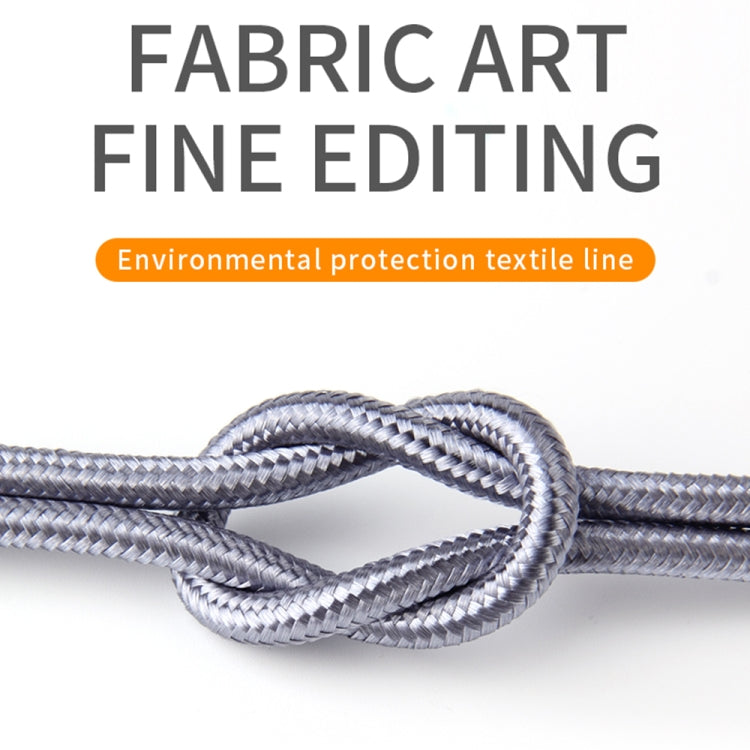 IVON CA89 2.1A USB to 8 Pin Braid Fast Charge Data Cable, Cable Length: 1m(Gold) - free shipping - PMC Jewellery - Order now!