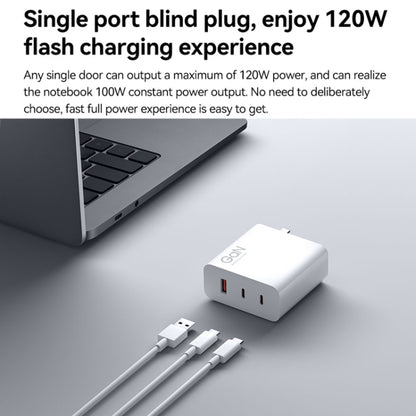 Original Xiaomi 140W 1 x USB + 2 x USB-C / Type-C Three Ports GaN Fast Charger Set, US Plug - USB Charger by Xiaomi | Online Shopping South Africa | PMC Jewellery | Buy Now Pay Later Mobicred