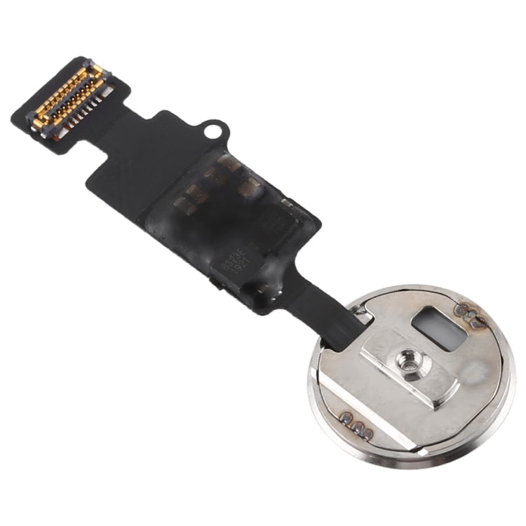 Home Button (3rd ) with Flex Cable (Not Supporting Fingerprint Identification) for iPhone 8 Plus / 7 Plus / 8 / 7(Silver) - Button & Card Slots by PMC TechLife | Online Shopping South Africa | PMC TechLife | Buy Now Pay Later Mobicred