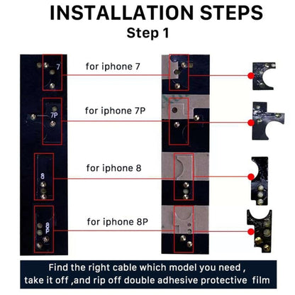 Home Button (3rd ) with Flex Cable (Not Supporting Fingerprint Identification) for iPhone 8 Plus / 7 Plus / 8 / 7(Gold) - Button & Card Slots by PMC Jewellery | Online Shopping South Africa | PMC Jewellery | Buy Now Pay Later Mobicred