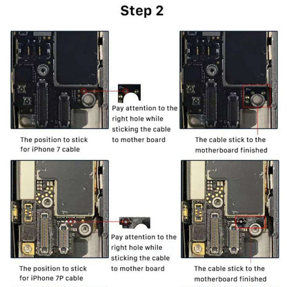 Home Button (3rd ) with Flex Cable (Not Supporting Fingerprint Identification) for iPhone 8 Plus / 7 Plus / 8 / 7(Gold) - Button & Card Slots by PMC Jewellery | Online Shopping South Africa | PMC Jewellery | Buy Now Pay Later Mobicred