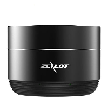 ZEALOT S19 3D Surround Bass Stereo Touch Control Bluetooth V4.2+EDR Speaker, Support AUX, TF Card, For iPhone, Samsung, Huawei, Xiaomi, HTC and Other Smartphones, Bluetooth Distance: about 10m (Black) - Desktop Speaker by ZEALOT | Online Shopping South Africa | PMC Jewellery | Buy Now Pay Later Mobicred