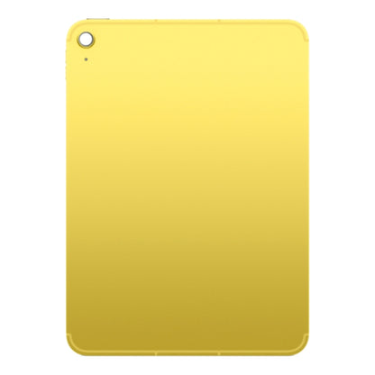 For iPad 10th Gen 10.9 2022 4G Version Battery Back Cover (Yellow) - iPad Parts by PMC Jewellery | Online Shopping South Africa | PMC Jewellery