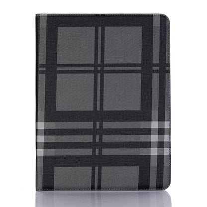 Plaid Texture Horizontal Flip PU Leather Case for iPad Air 13 2024 / iPad Pro 12.9 inch (2018), with Holder & Card Slots & Wallet (Grey) - iPad Pro 12.9 (2018) Cases by PMC Jewellery | Online Shopping South Africa | PMC Jewellery | Buy Now Pay Later Mobicred