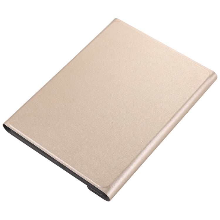 A11 Bluetooth 3.0 Ultra-thin ABS Detachable Bluetooth Keyboard Leather Tablet Case with Holder for iPad Pro 11 inch 2021 (Gold) - For iPad Pro by PMC TechLife | Online Shopping South Africa | PMC TechLife