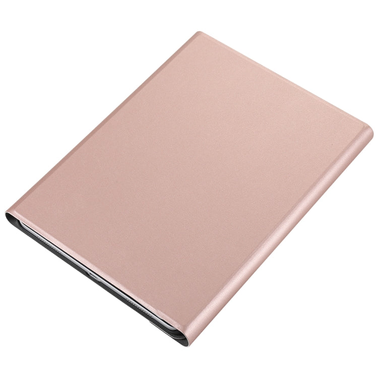 A11 Bluetooth 3.0 Ultra-thin ABS Detachable Bluetooth Keyboard Leather Tablet Case with Holder for iPad Pro 11 2022 / 2021 / Air 5 / Air 4 (Rose Gold) - For iPad Pro by PMC Jewellery | Online Shopping South Africa | PMC Jewellery | Buy Now Pay Later Mobicred