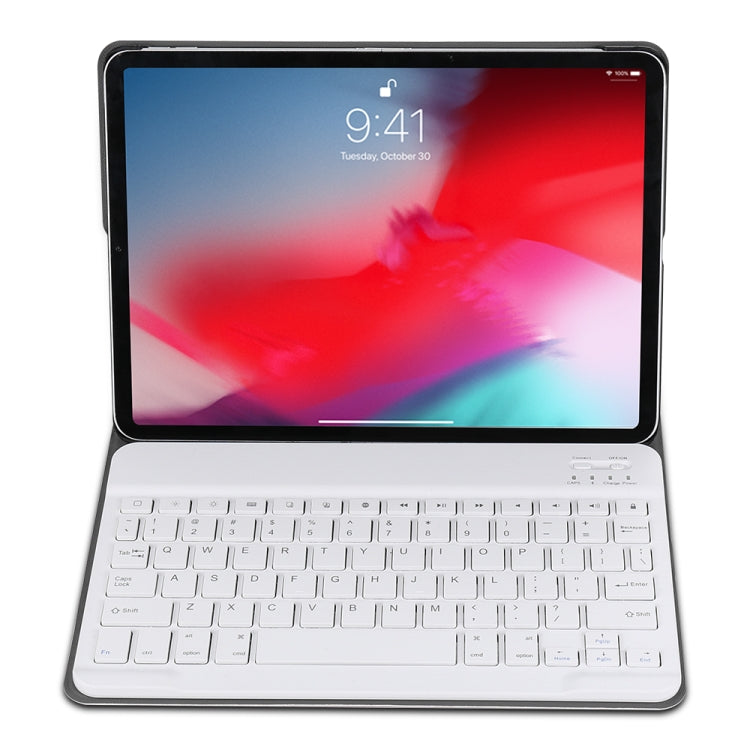 A11 Bluetooth 3.0 Ultra-thin ABS Detachable Bluetooth Keyboard Leather Tablet Case with Holder for iPad Pro 11 2022 / 2021 / Air 5 / Air 4 (Rose Gold) - For iPad Pro by PMC Jewellery | Online Shopping South Africa | PMC Jewellery | Buy Now Pay Later Mobicred
