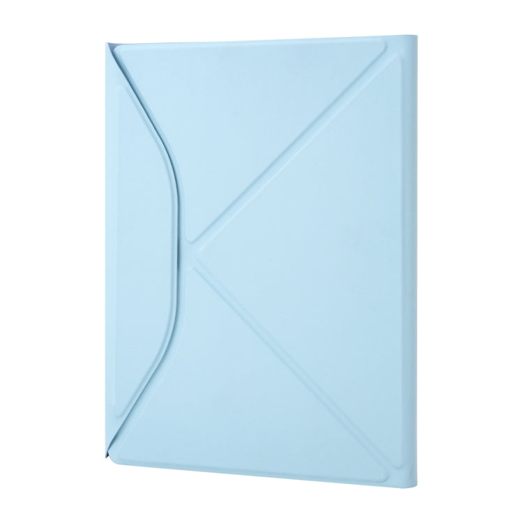 Z098B Pen Slot Bluetooth Keyboard Leather Tablet Case For iPad Air 2022/2020 (Sky Blue) - For iPad Air by PMC TechLife | Online Shopping South Africa | PMC TechLife