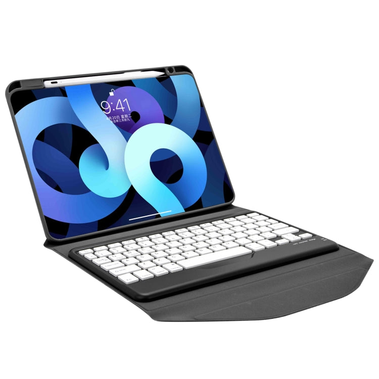 Z11B Pen Slot Bluetooth Keyboard Leather Tablet Case For iPad Pro 11 2021/2020/2018 (Black) - For iPad Pro by PMC TechLife | Online Shopping South Africa | PMC TechLife