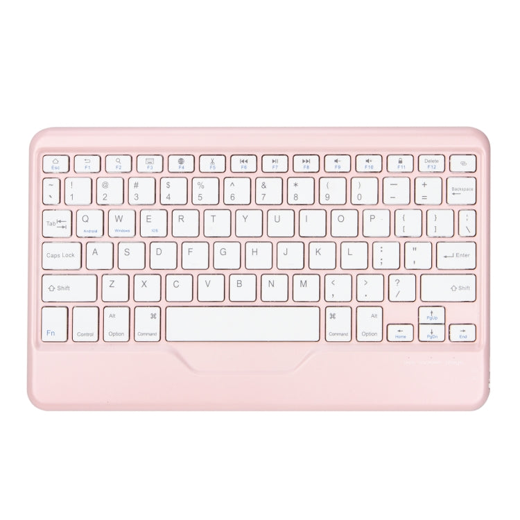 Z11B Pen Slot Bluetooth Keyboard Leather Tablet Case For iPad Pro 11 2021/2020/2018 (Pink) - For iPad Pro by PMC TechLife | Online Shopping South Africa | PMC TechLife
