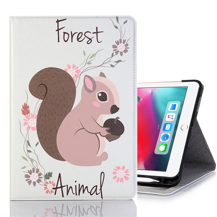 Squirrel Pattern Horizontal Flip Leather Case for iPad Air 11 2024 / iPad Pro 11 inch (2018),with Card Slots & Holder & Wallet & Photo Frame & Pen slot - iPad Pro 11 (2018) Cases by PMC Jewellery | Online Shopping South Africa | PMC Jewellery | Buy Now Pay Later Mobicred