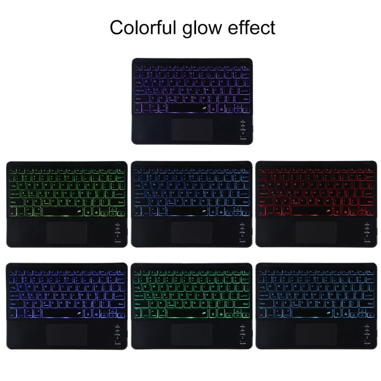 TG11BCS Detachable Bluetooth Black Keyboard Microfiber Leather Tablet Case for iPad Pro 11 inch (2020), with Backlight & Touchpad & Pen Slot & Holder (Black) - For iPad Pro by PMC TechLife | Online Shopping South Africa | PMC TechLife