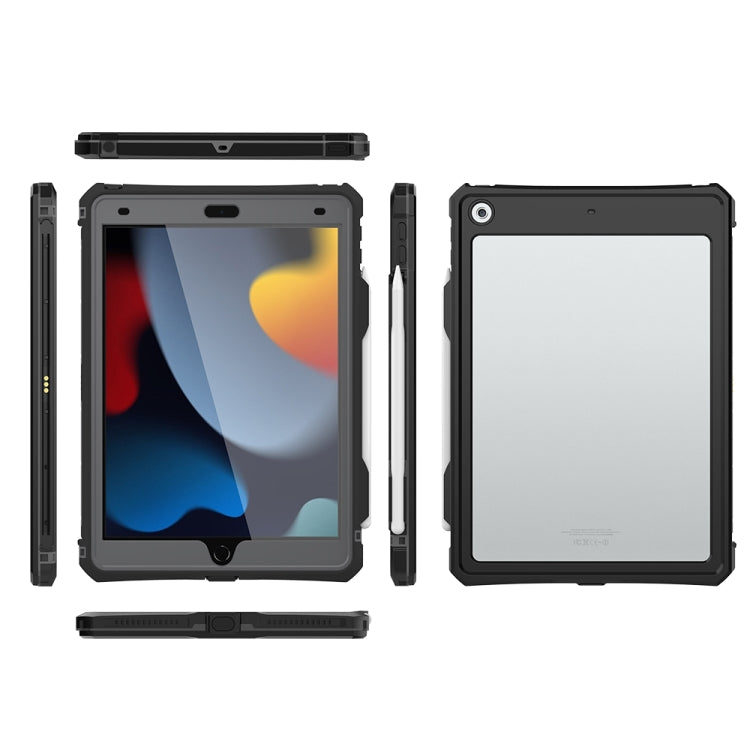 For iPad 10.2 2021 RedPepper Shockproof Waterproof PC + PET + TPU Tablet Protective Case - free shipping - PMc TechLife - Order now!