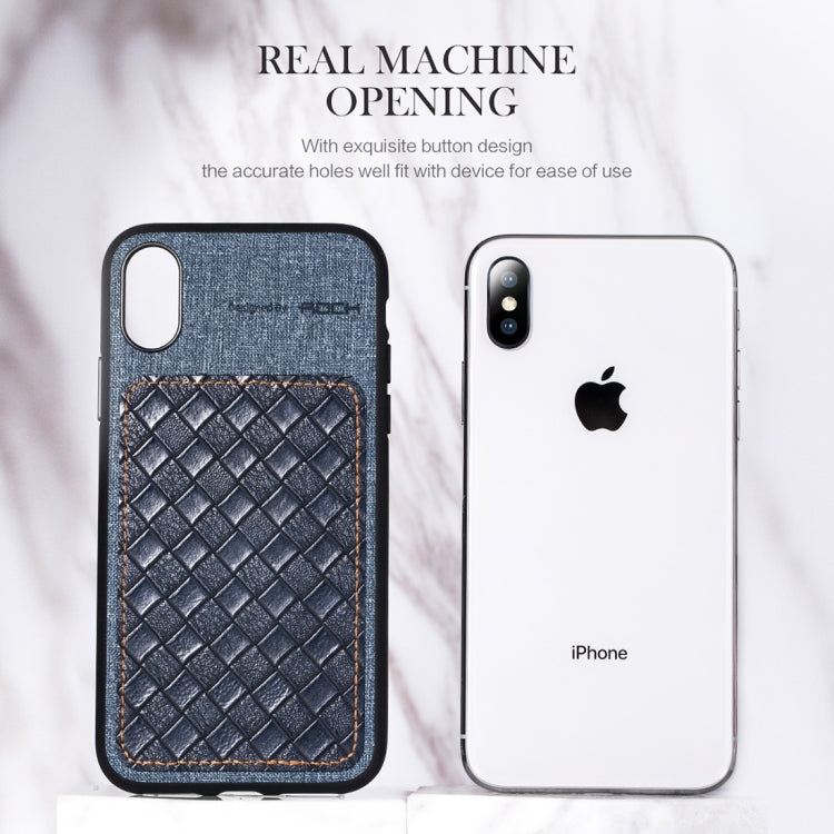 For iPhone XS Max ROCK Origin Series Business TPU + PU Protective Case - More iPhone Cases by ROCK | Online Shopping South Africa | PMC TechLife | Buy Now Pay Later Mobicred