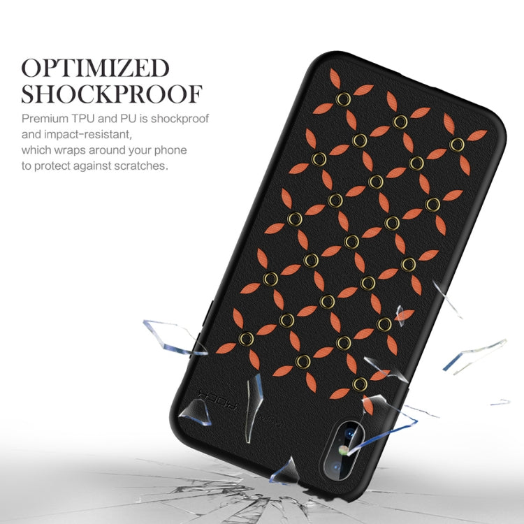 For iPhone XS Max ROCK Origin Series Business TPU + PU Protective Case - More iPhone Cases by ROCK | Online Shopping South Africa | PMC TechLife | Buy Now Pay Later Mobicred