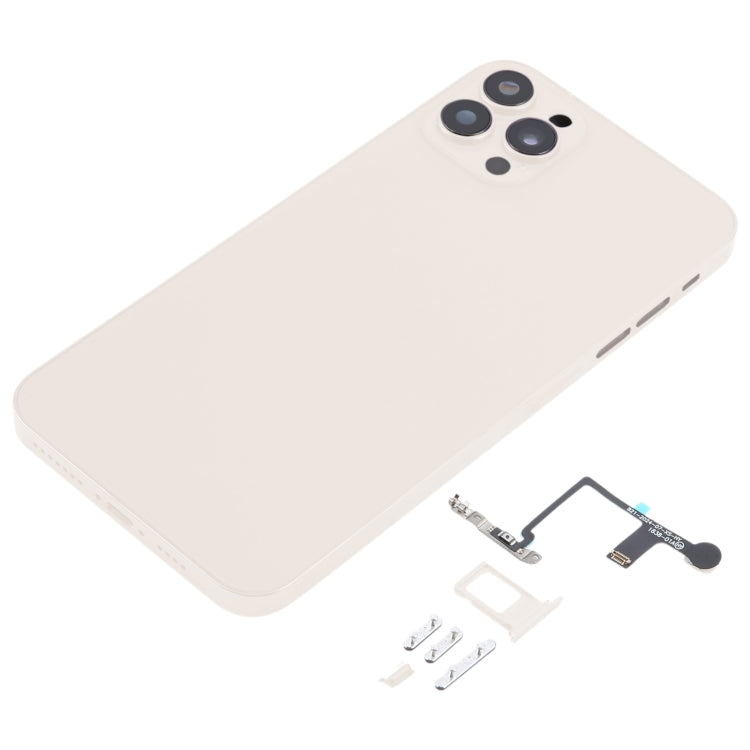 Back Cover with Appearance Imitation of iP14 Pro Max for iPhone XS Max(Gold) - Back Cover by PMC Jewellery | Online Shopping South Africa | PMC Jewellery | Buy Now Pay Later Mobicred