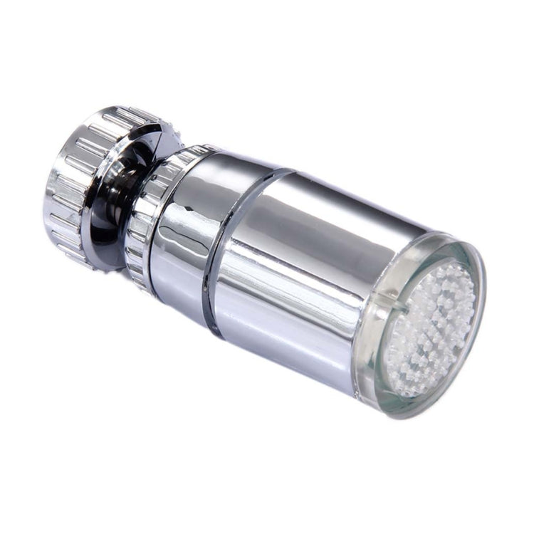 SDF-B9 1 LED ABS Colorful Change LED Faucet Light Water Glow Shower, Size: 58 x 28mm, Interface: 22mm (Silver) - Shower Head by PMC TechLife | Online Shopping South Africa | PMC TechLife | Buy Now Pay Later Mobicred